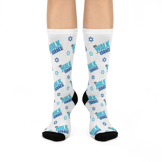 Walk with Israel socks