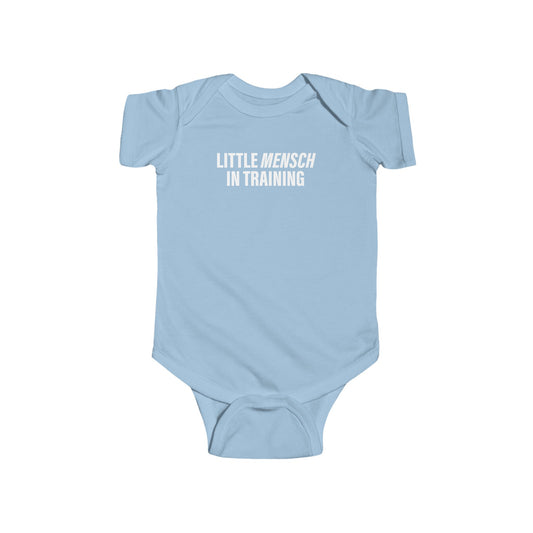 Little Mensch in Training infant bodysuit