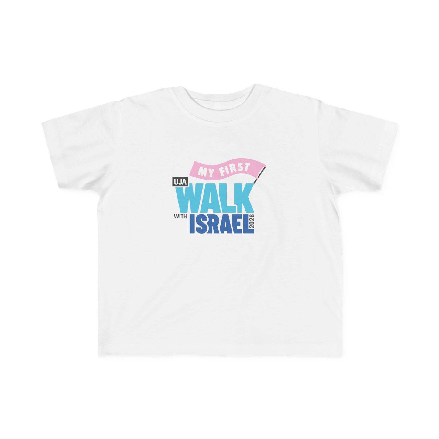 My First Walk toddler shirt - pink