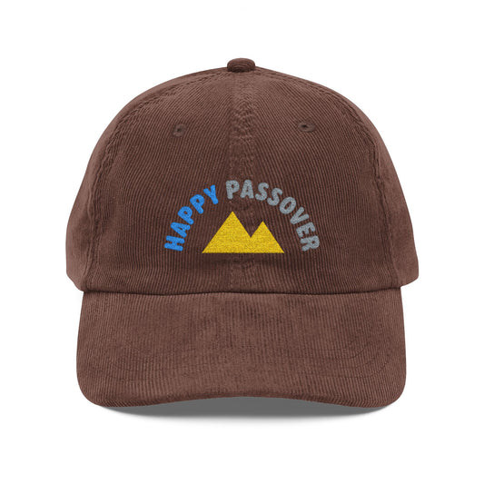 'Happy Passover' embroidered hat