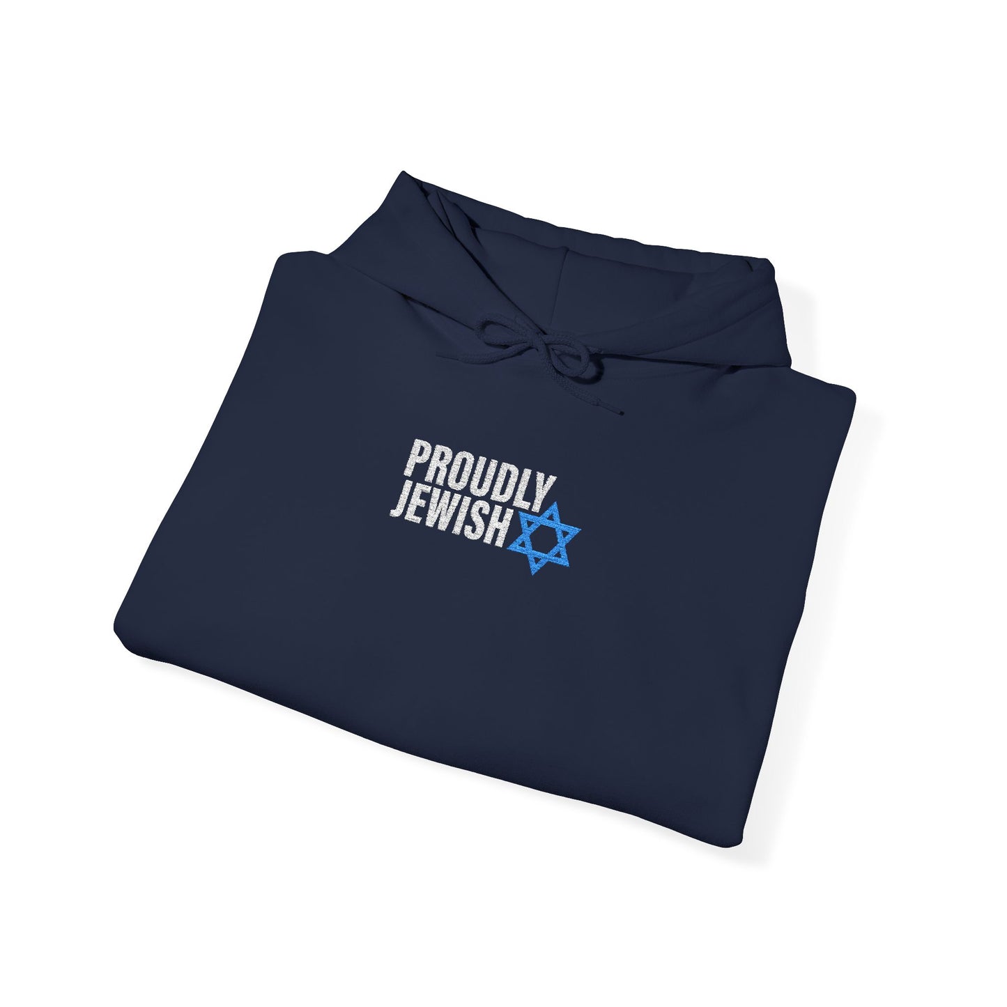 Proudly Jewish hoodie