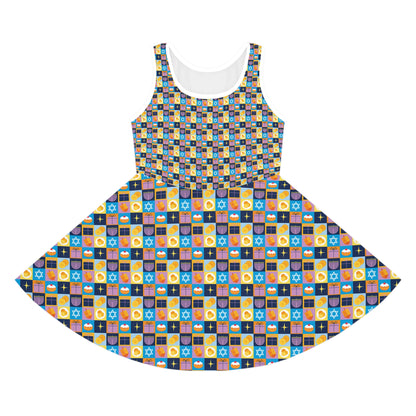 Girls' Hanukkah dress