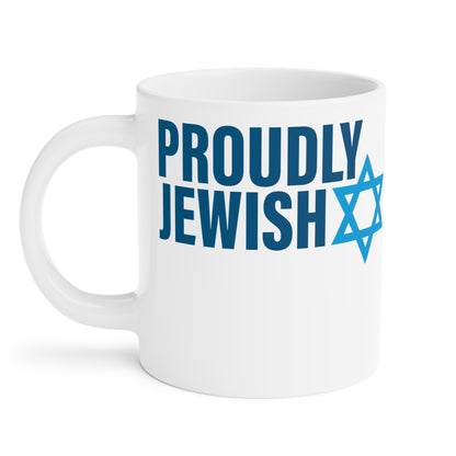 Proudly Jewish mug