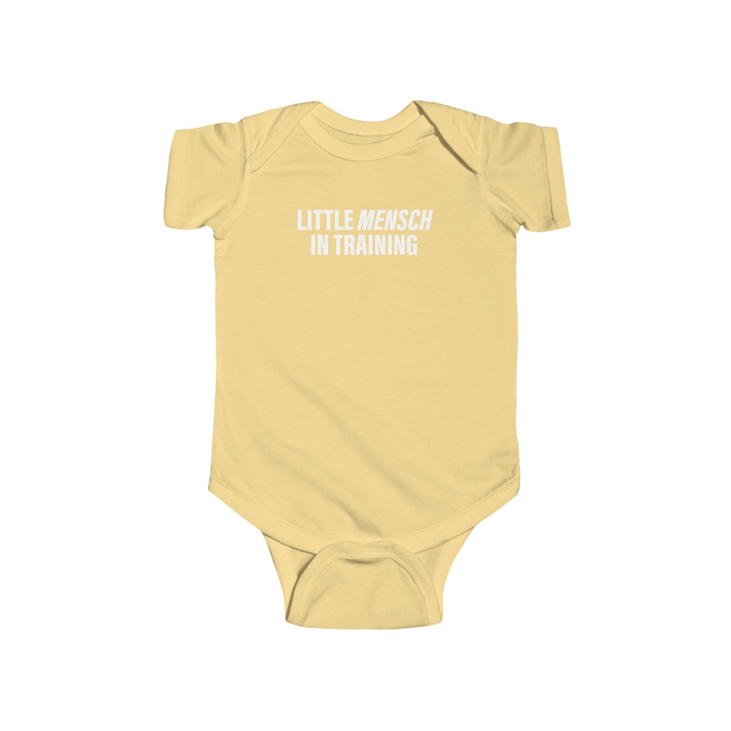 Little Mensch in Training infant bodysuit