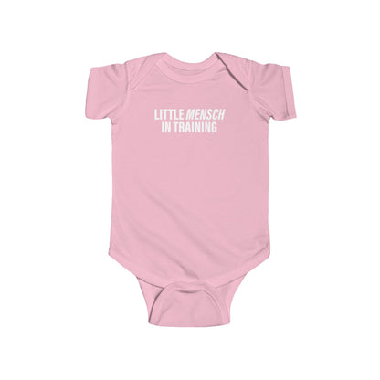 Little Mensch in Training infant bodysuit