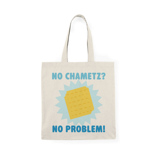 'No Chametz? No Problem!' tote bag