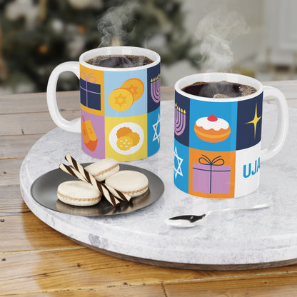Hanukkah mug