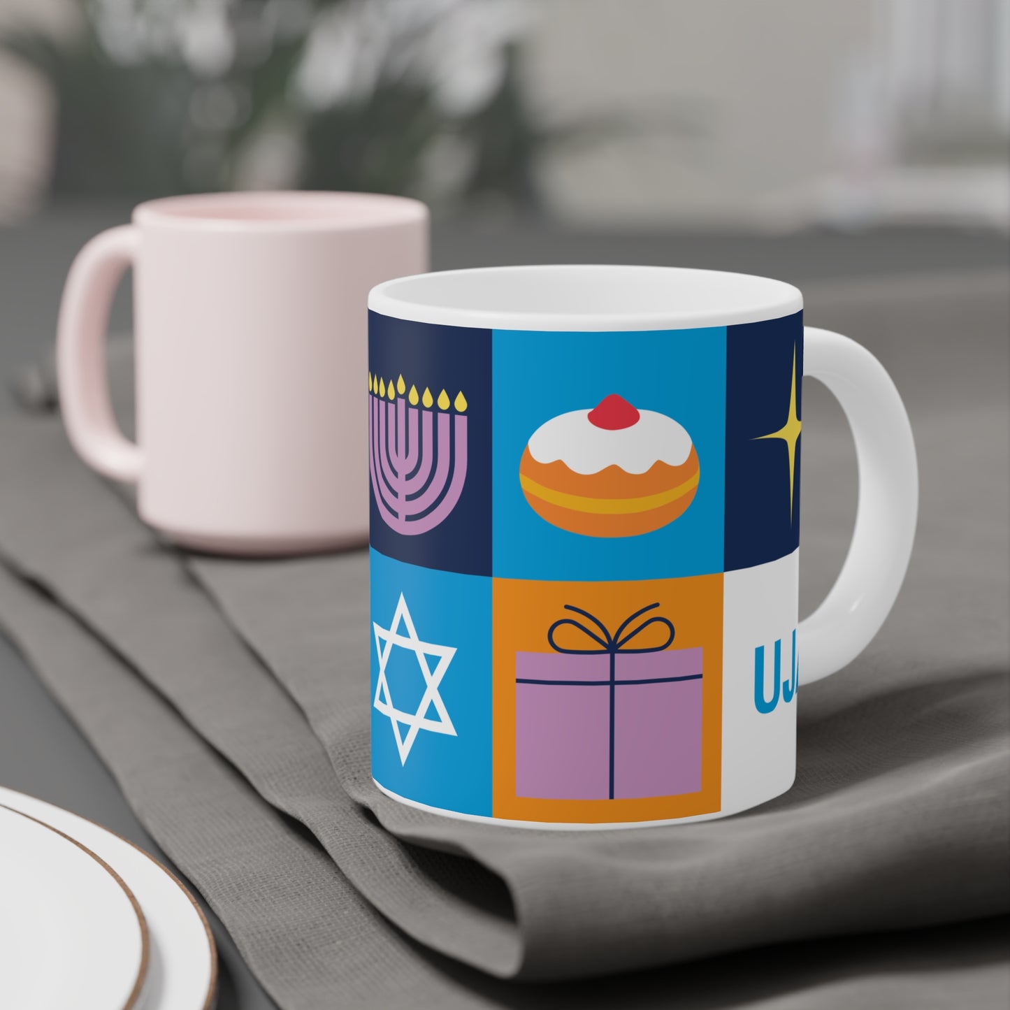 Hanukkah mug