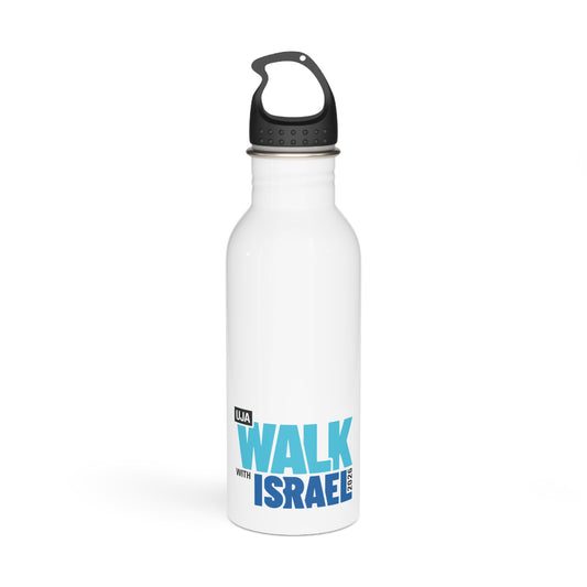 Walk with Israel water bottle