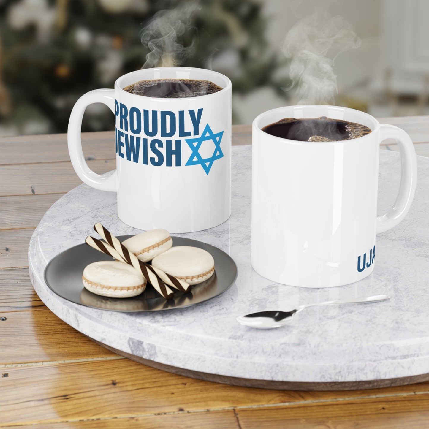 Proudly Jewish mug