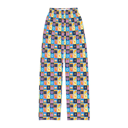 Hanukkah kids' pajama pants