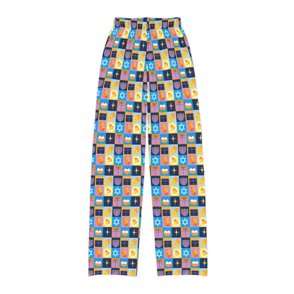 Hanukkah kids' pajama pants