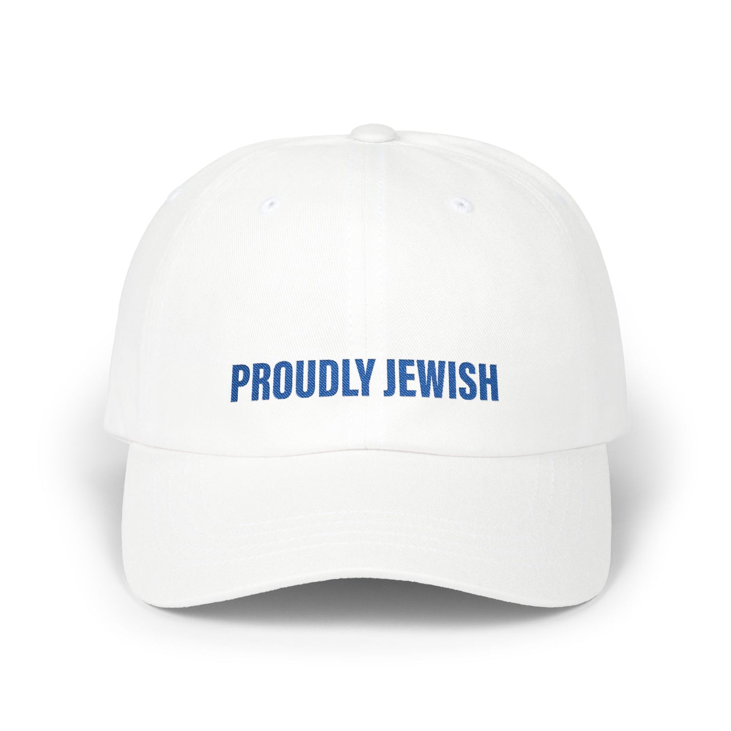 Proudly Jewish dad cap