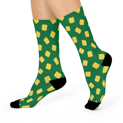 Green Matzah socks