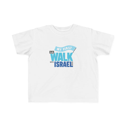 My First Walk toddler shirt - blue