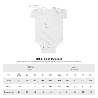 My First Walk baby onesie - blue
