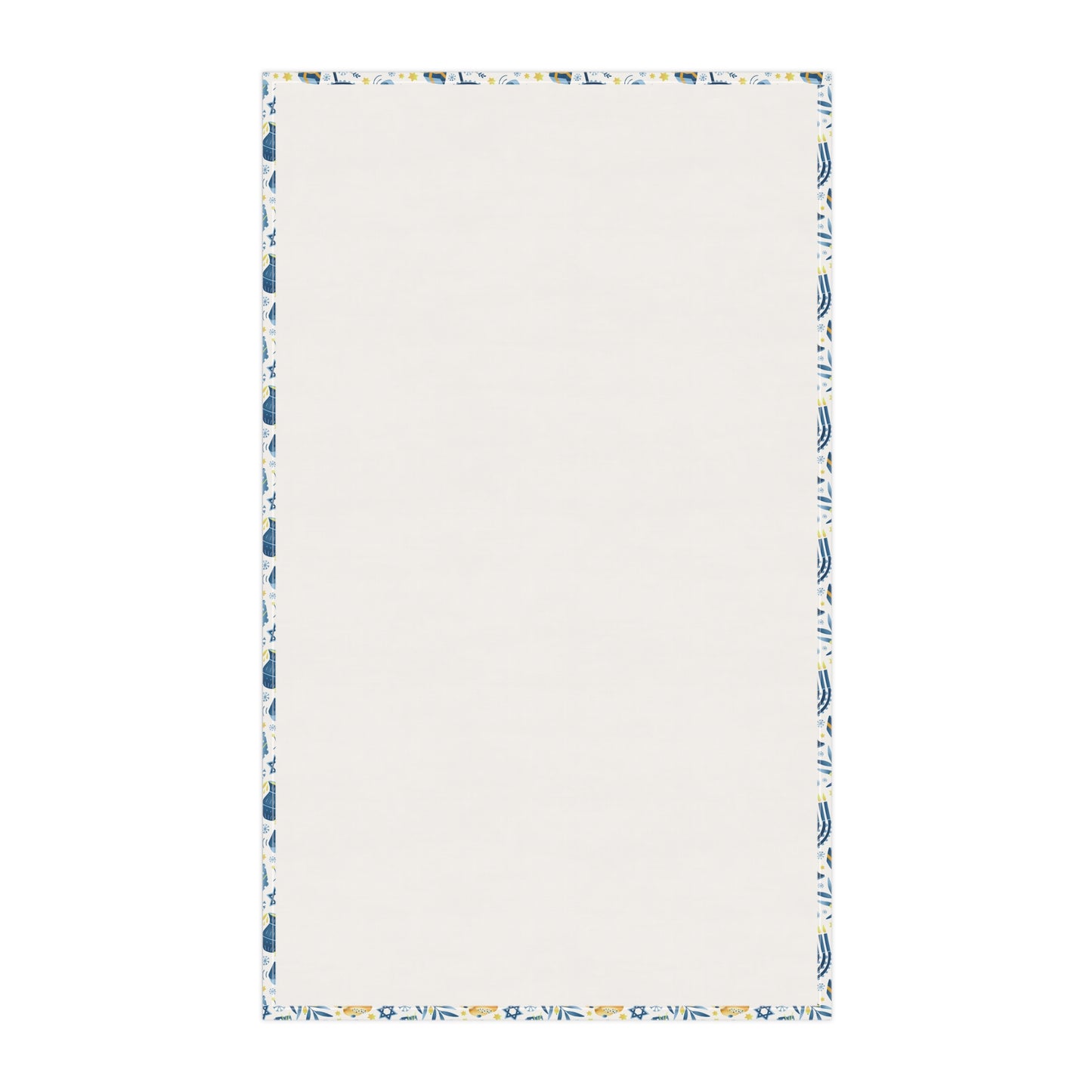 Menorah tea towel