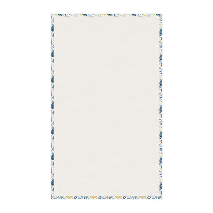 Menorah tea towel