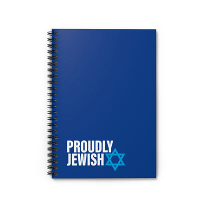 Proudly Jewish notebook
