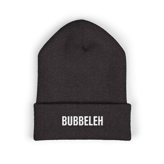 Bubbeleh embroidered beanie
