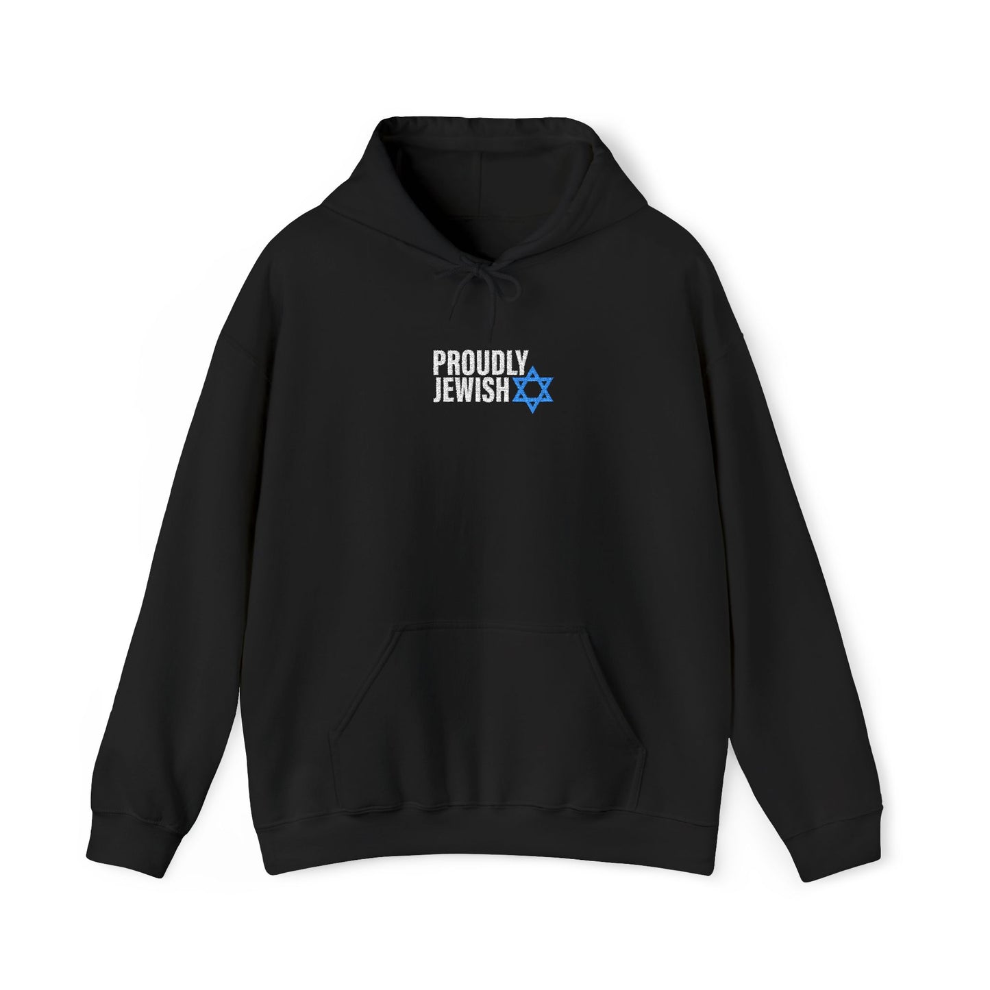 Proudly Jewish hoodie