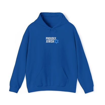 Proudly Jewish hoodie